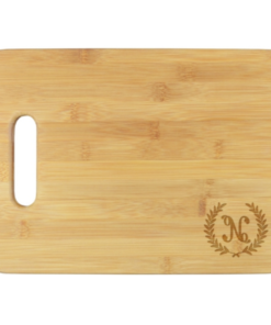 harvest cutting board engraved