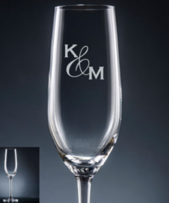 champagne flute perfect for bride and groom