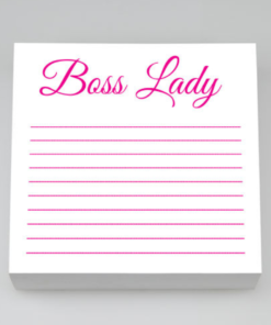 notepad for your desk personalized and with lines
